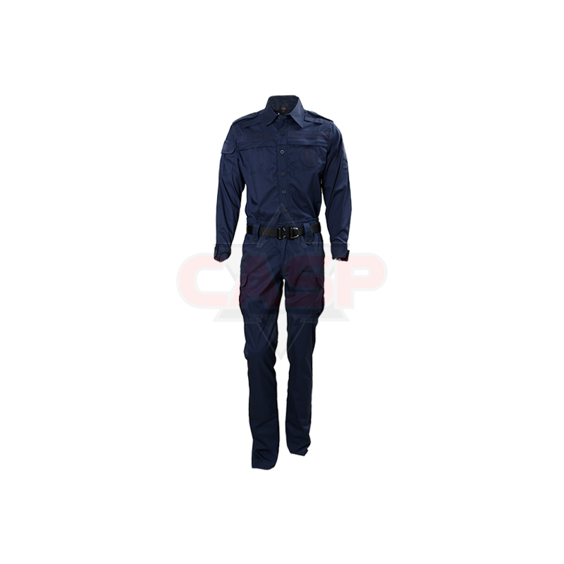 二代教官服（长袖）(锦棉) 夏季材料